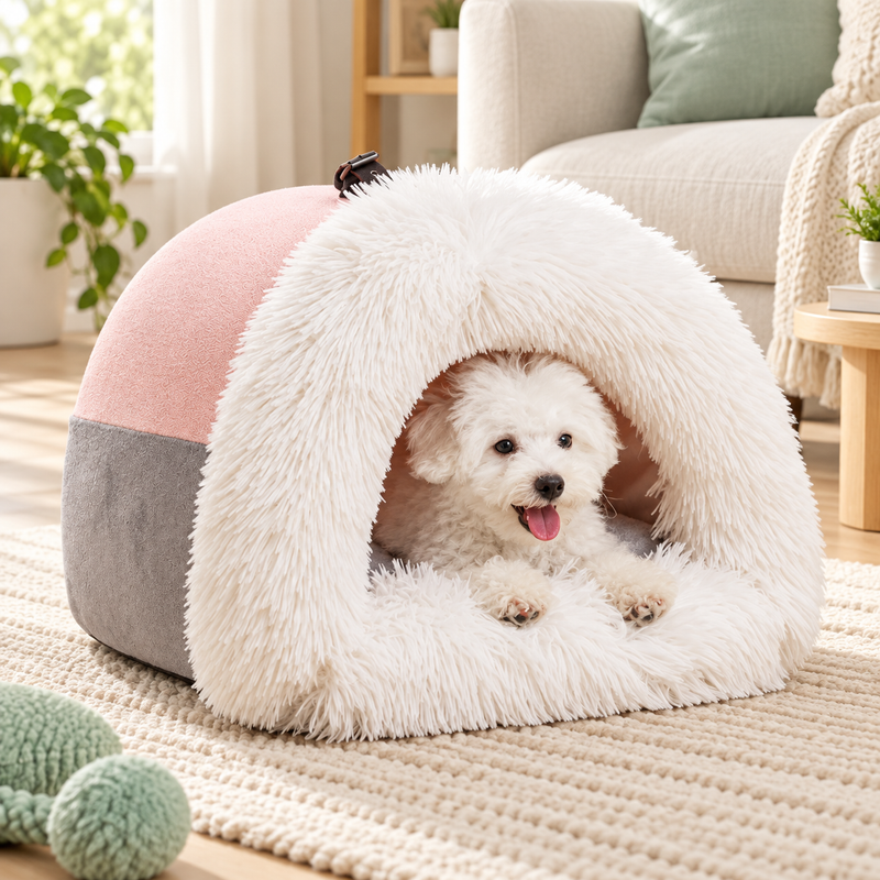 Carry-Me Plush Pet Cave