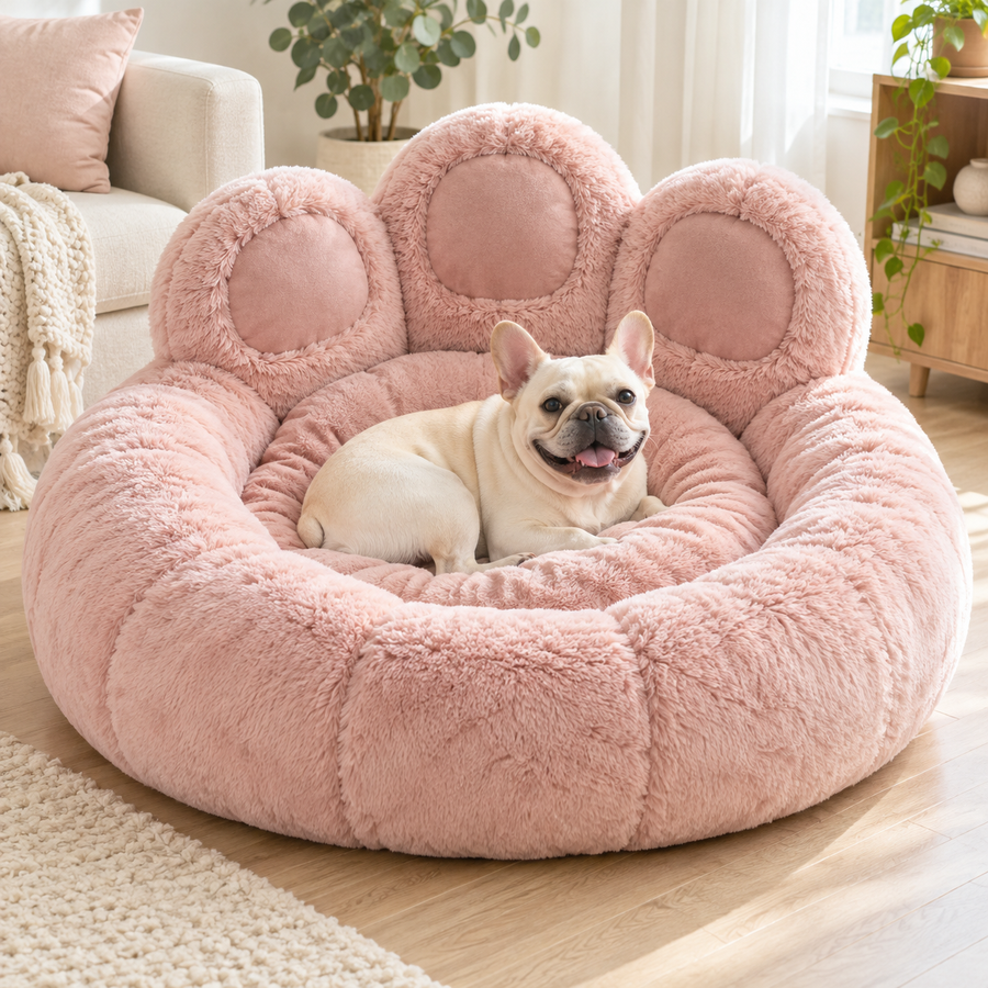 Giant Paw Plush Lounger